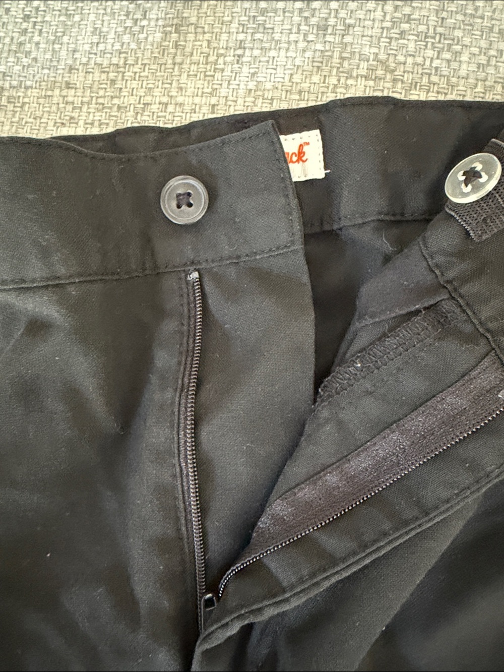 Cat & Jack Black Straight-Leg Pants for Kids - Picture 3 of 5